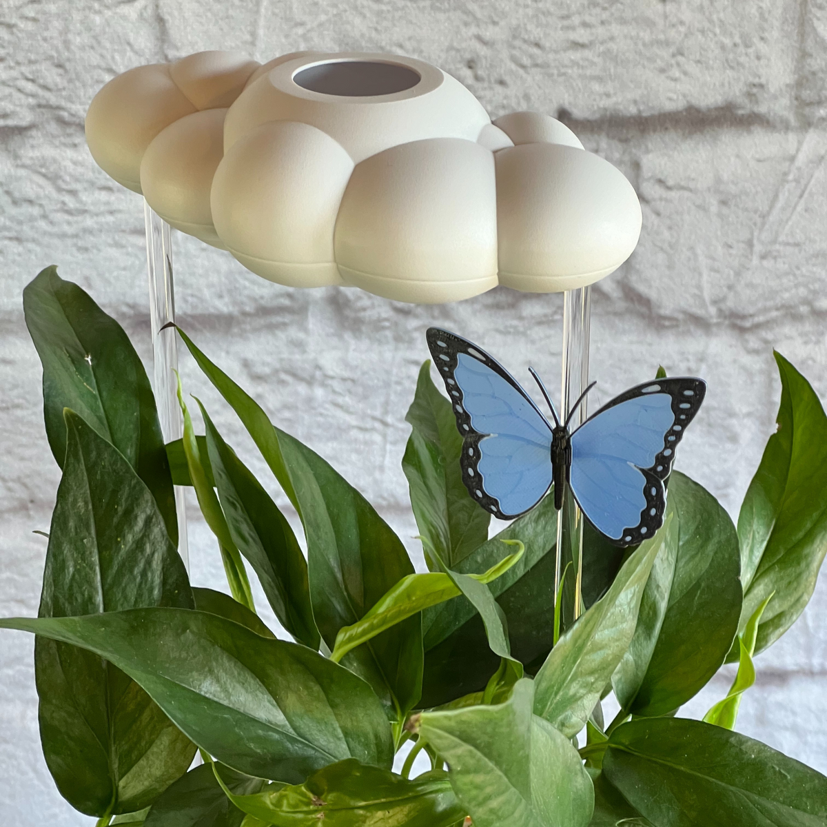 Original Dripping Rain Cloud with Blue Butterfly Charm - view 7