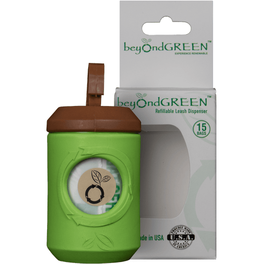 beyondGREEN Dog Waste Bag Leash Dispenser - view 2