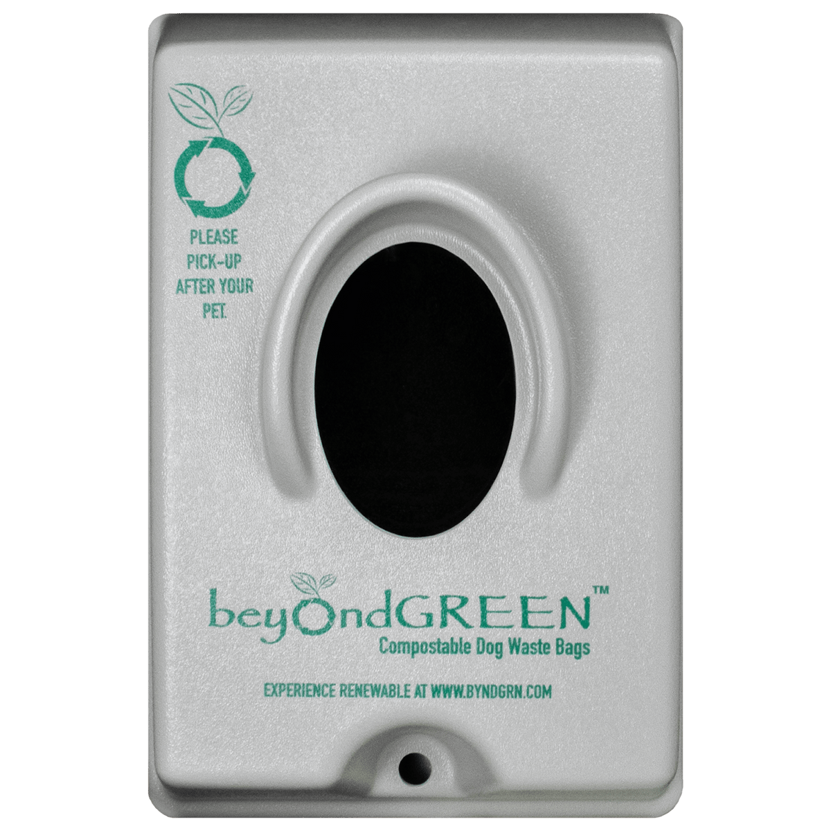 beyondGREEN Single-Pull Dog Waste Bag Dispenser - Wall/Pole Mount - view 2