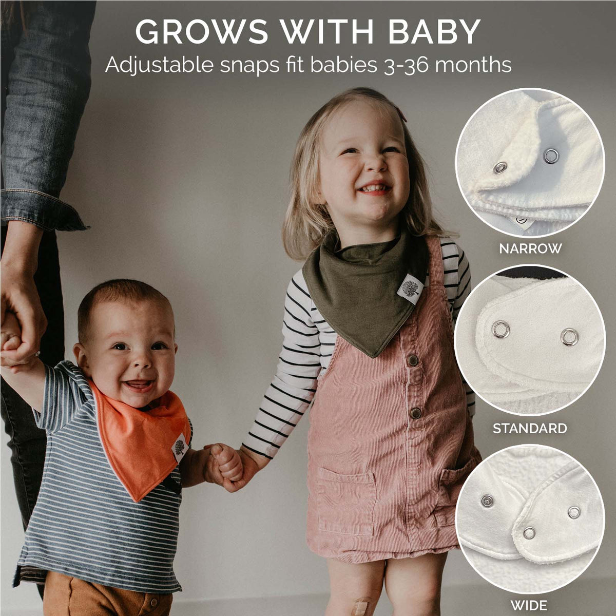 Basics Bandana Bib Set (8 pack)
