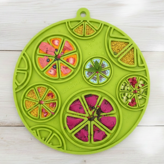 Citrus Design eMat - Enrichment Lick Mat For Dogs and Cats - view 6