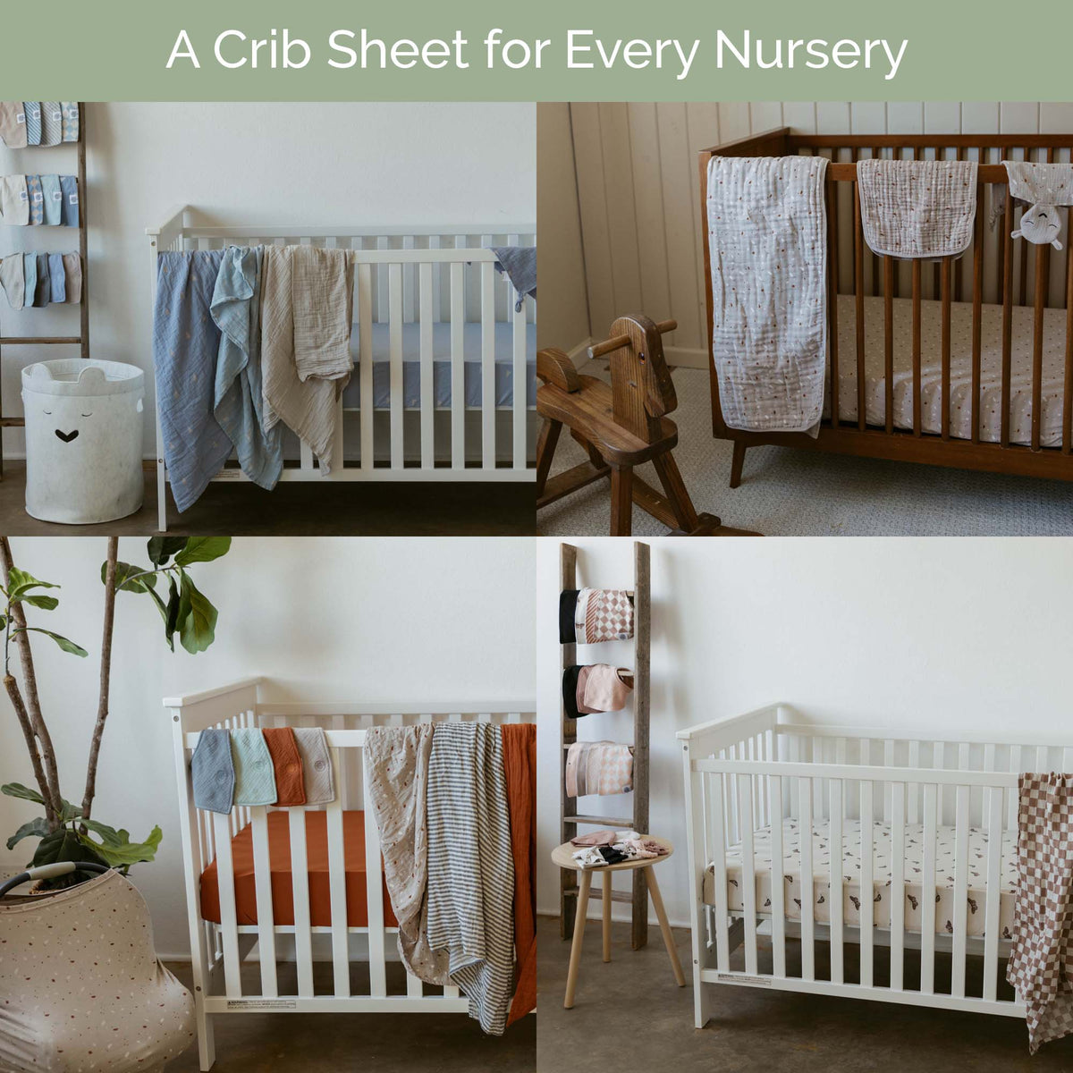 Crib Sheets — Parker Baby Co.