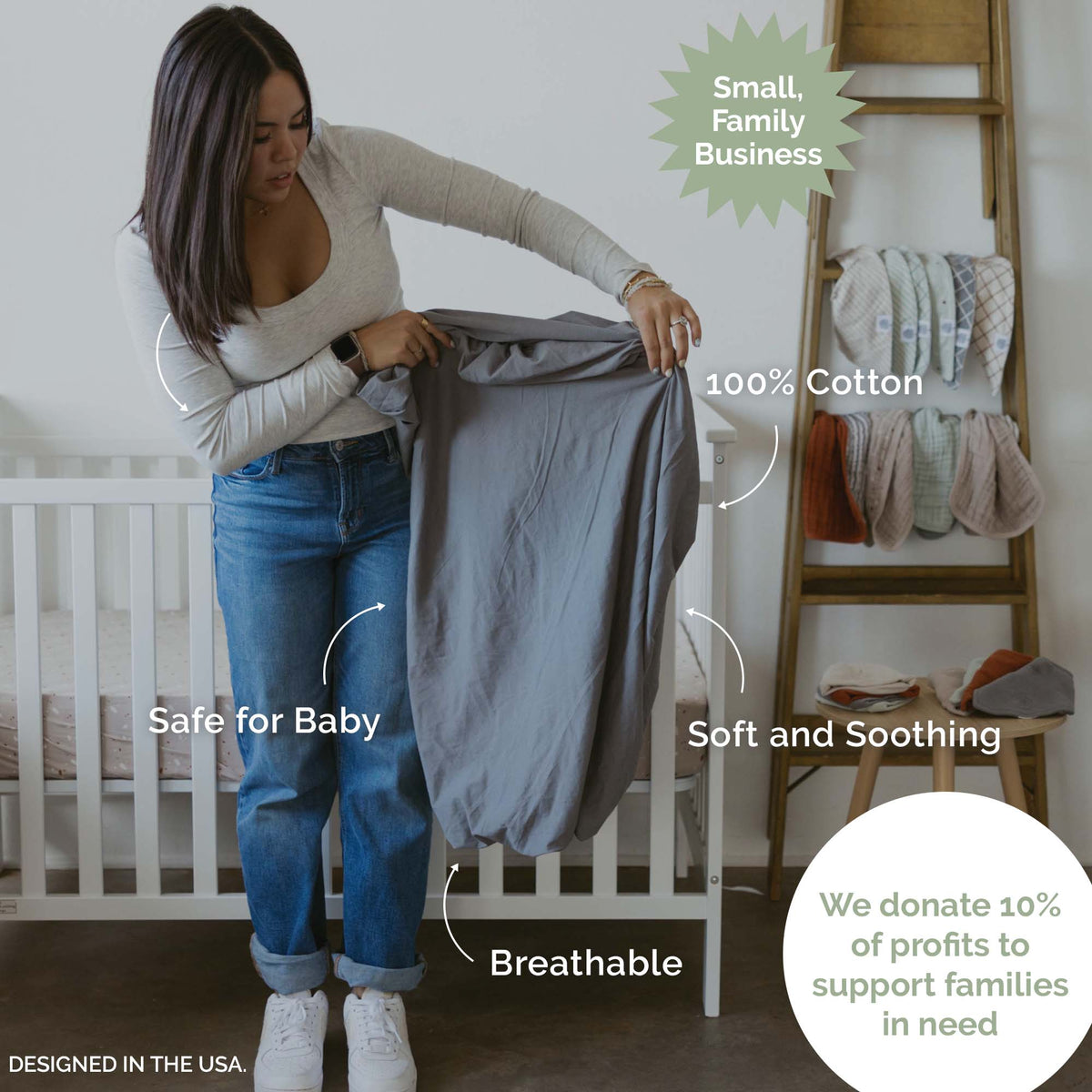 Crib Sheets — Parker Baby Co.