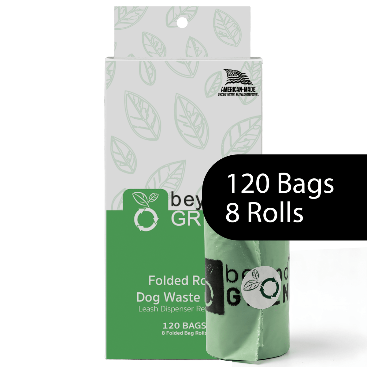 Dog Poop Bags - Poop Bags - Dog Bags - Folded Rolls 9" x 12" - 120 Count - view 6