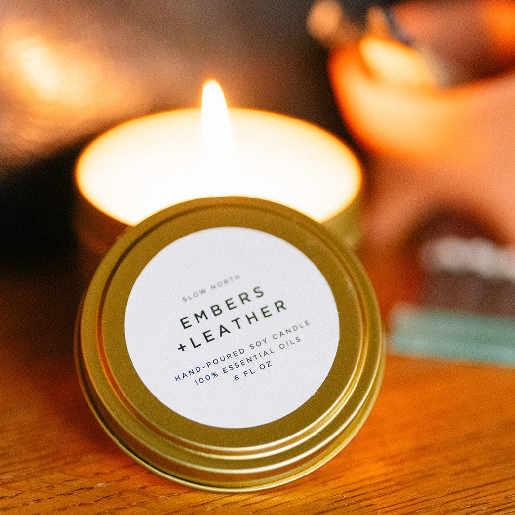 Embers + Leather - Vetiver + Cedar + Patchouli - view 4