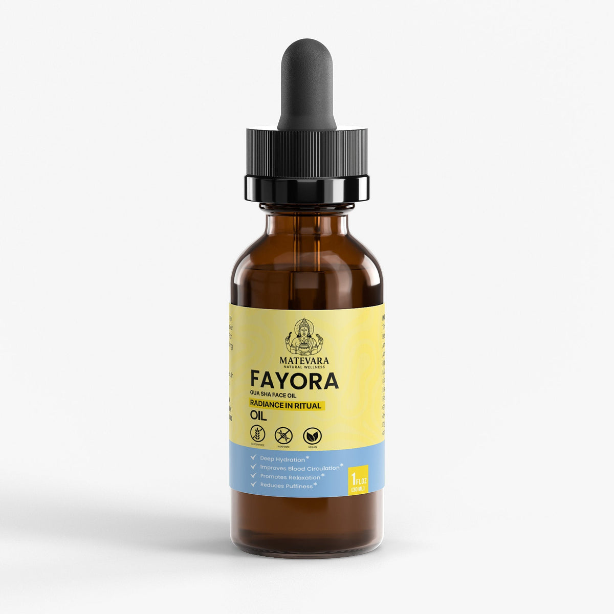 Fayora Gua Sha Face Oil - 1 fl oz (30ml)