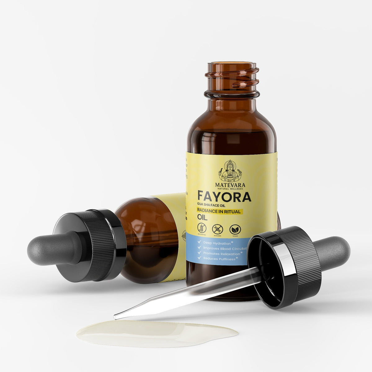 Fayora Gua Sha Face Oil - 1 fl oz (30ml) - view 3
