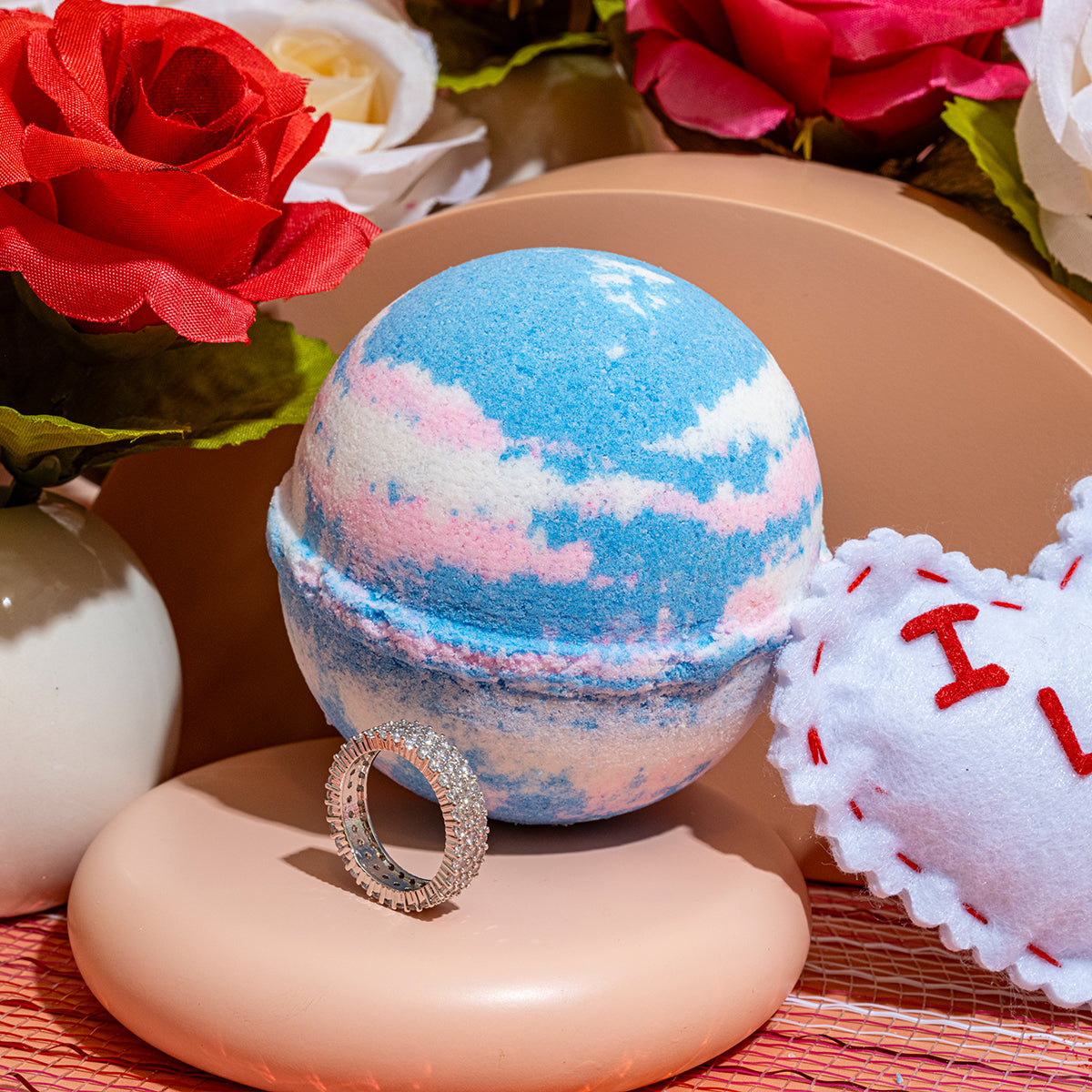 Floating On Cloud 9 - 10oz Mystery Jewelry Bath Bomb - view 2
