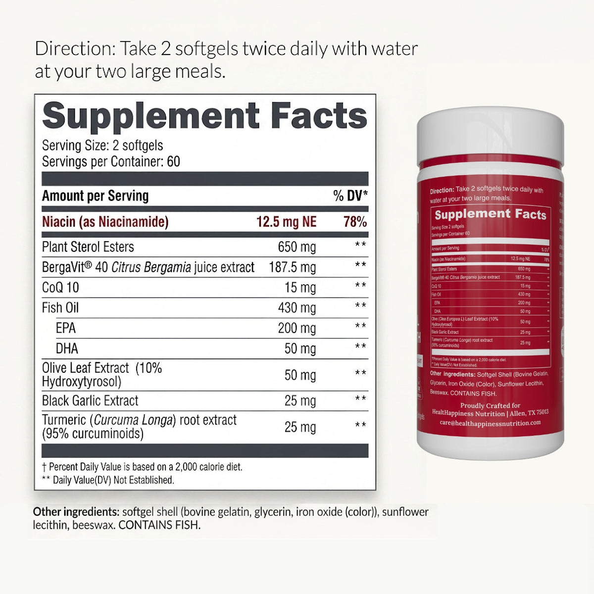 Cardiovascular Protocol - Citrus Bergamot Plant Sterols - view 3