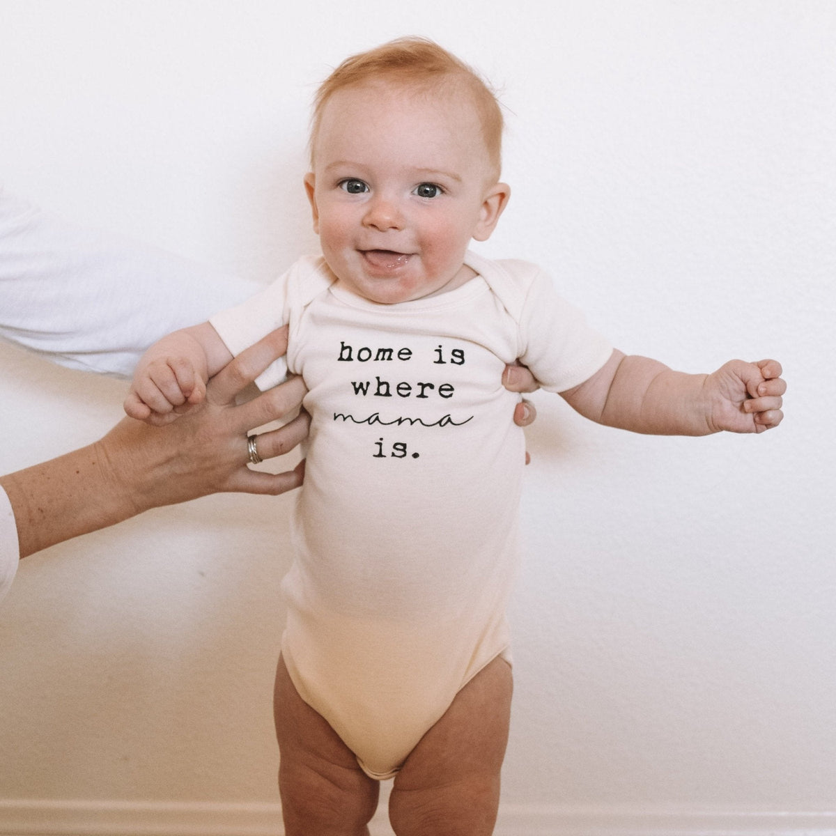 Home is Where Mama is Organic Baby Bodysuit - view 4