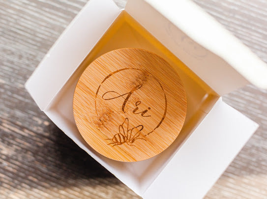 Lavender Rose Beeswax Candle |8 oz - view 5