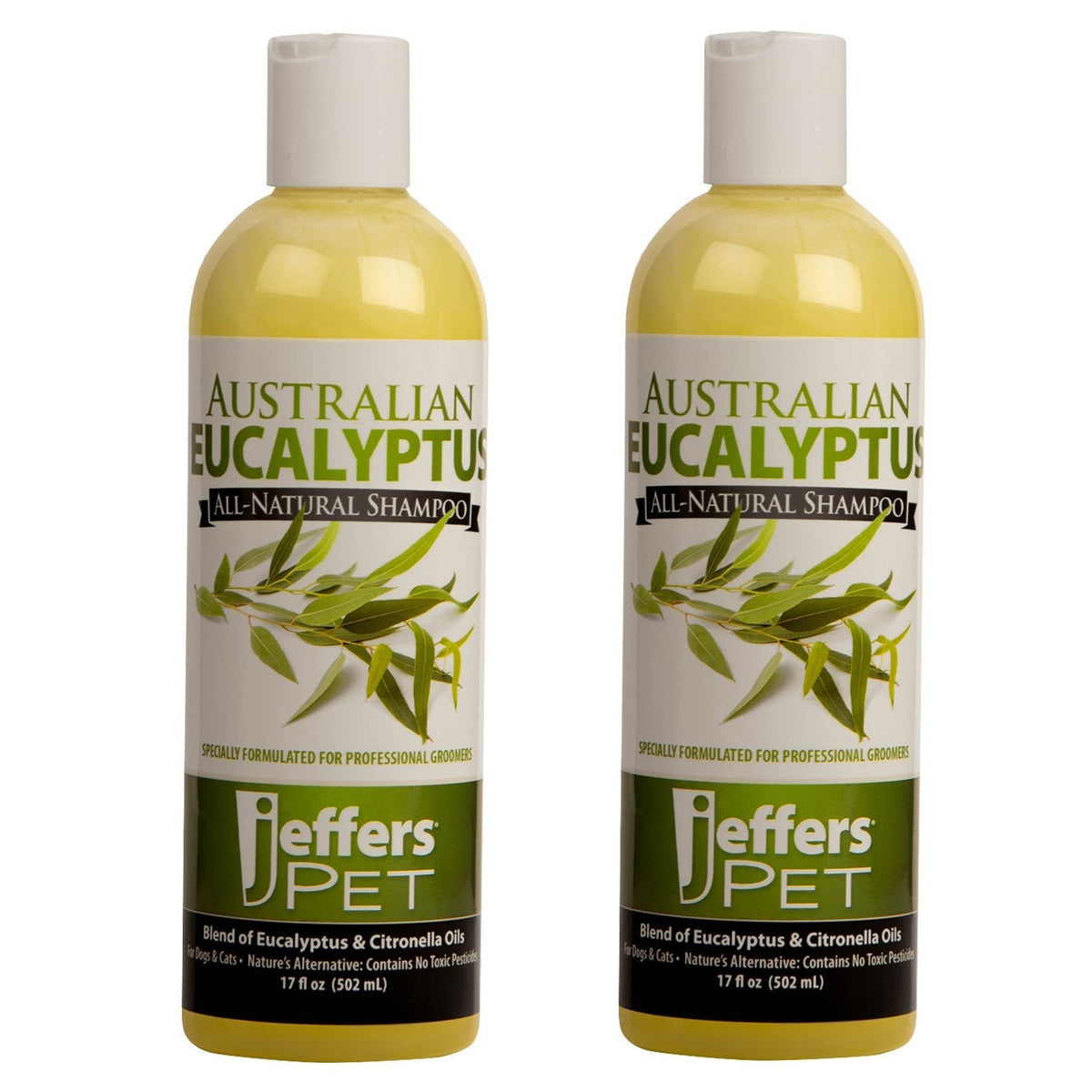 Jeffers Australian Eucalyptus All-Natural Dog Shampoo - Eucalyptus & Citrus, 17 oz, 2 - view 7