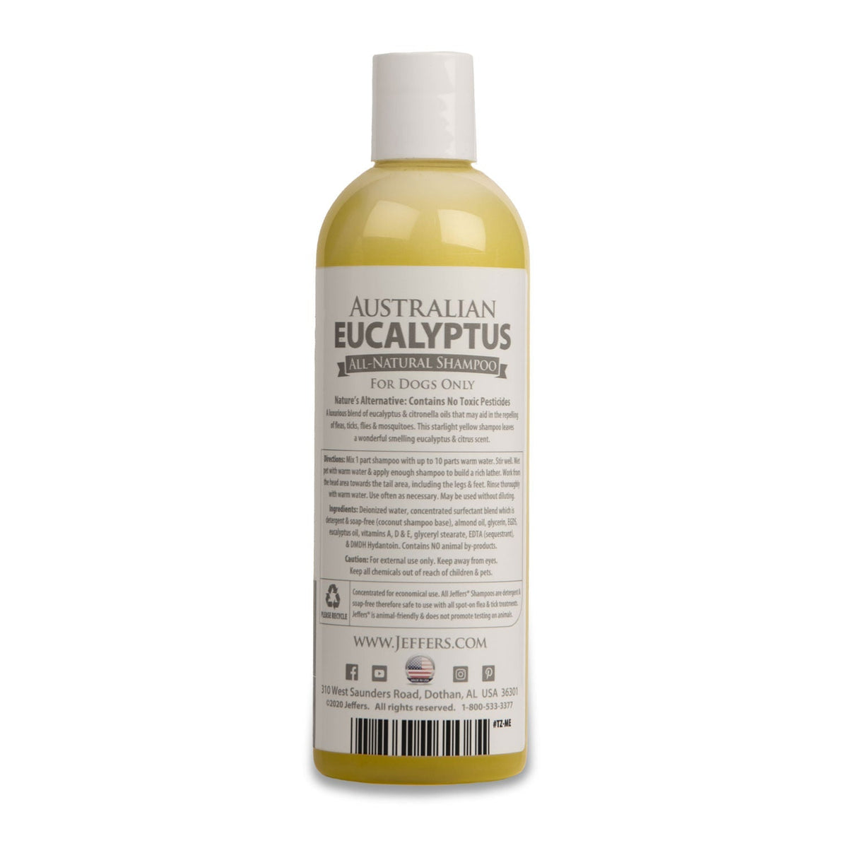 Jeffers Australian Eucalyptus All-Natural Dog Shampoo - view 2