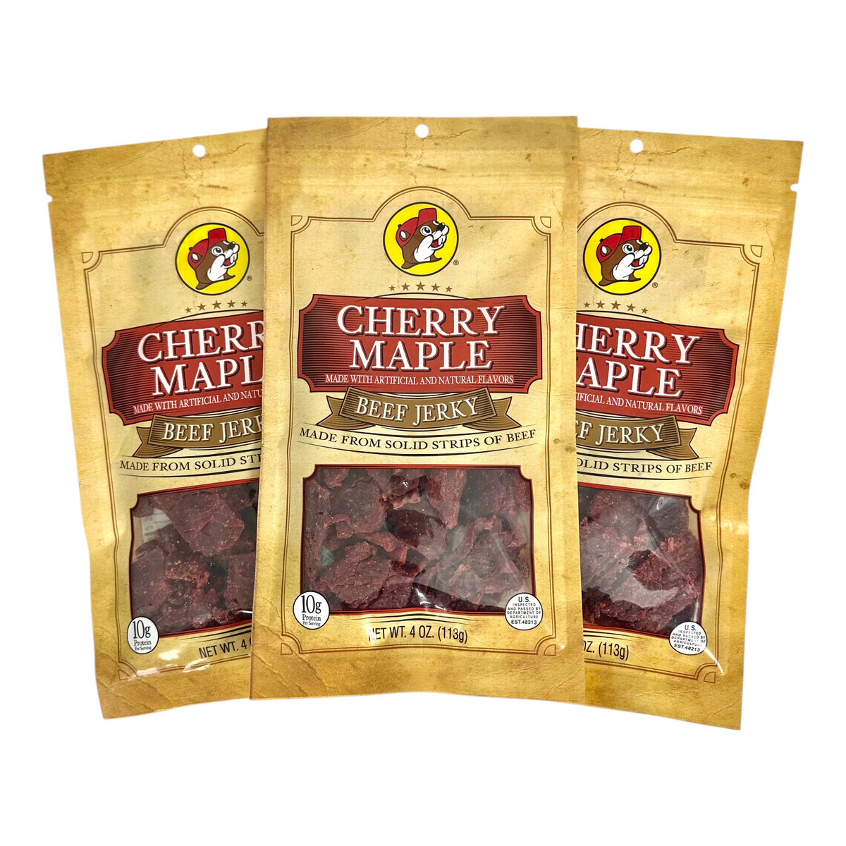 Cherry Maple Beef Jerky - 3-Pack - view 4