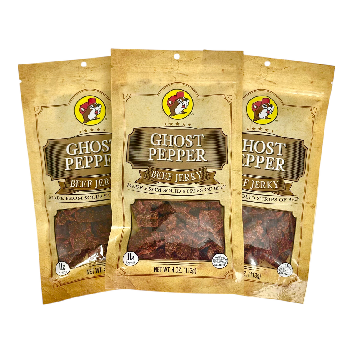 Ghost Pepper Beef Jerky - 3-Pack - view 4