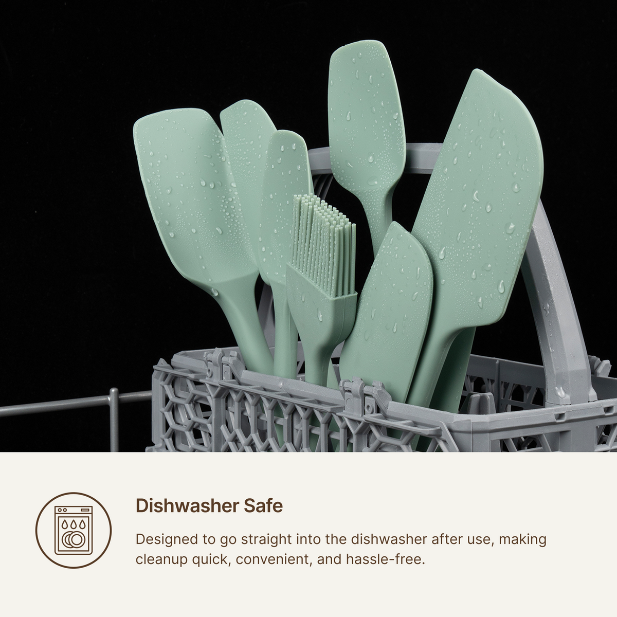 Elihome 3 Piece Silicone Spatula Set — Elihome