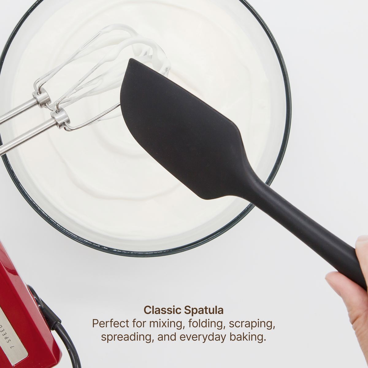 Elihome 3 Piece Silicone Spatula Set — Elihome