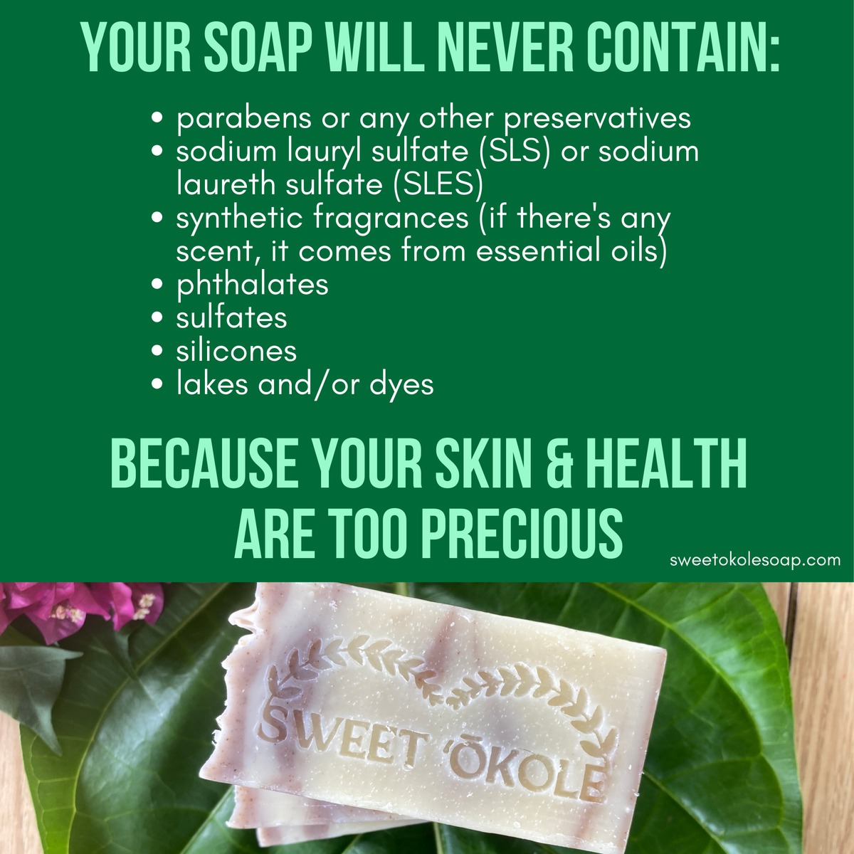 Lavender & Clary Sage Soap with Noni & Essential Oils - view 5