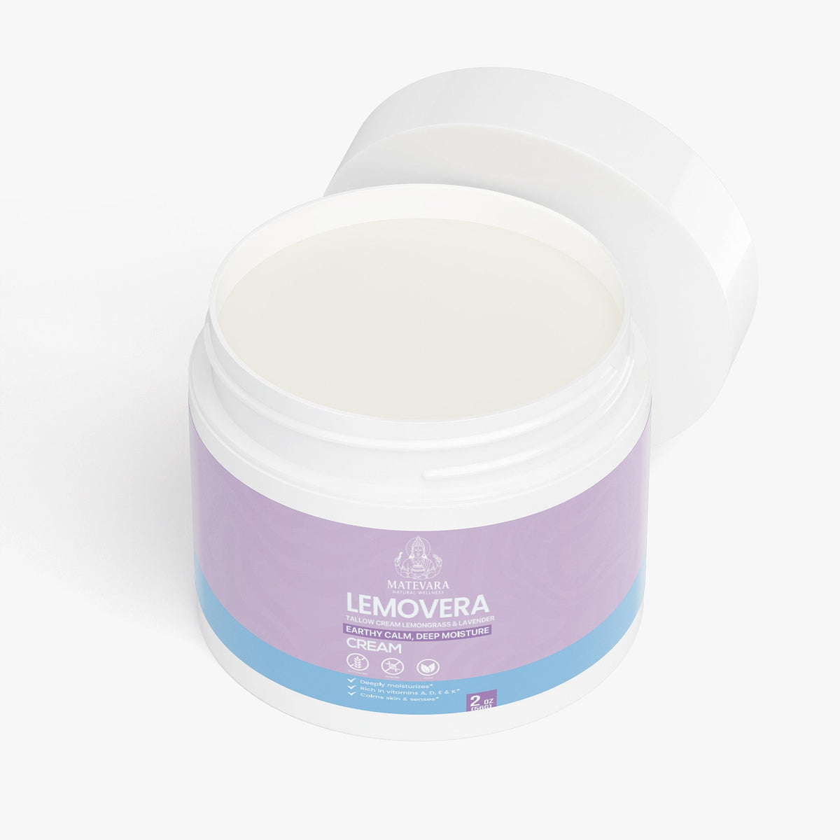 Lemovera Grass-Fed Tallow Cream - Nourishing Skin & Body Moisturizer - view 4