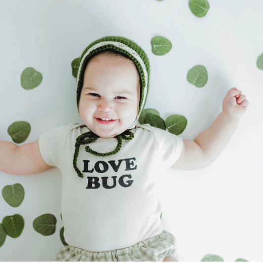 Love Bug Organic Baby Bodysuit - view 2