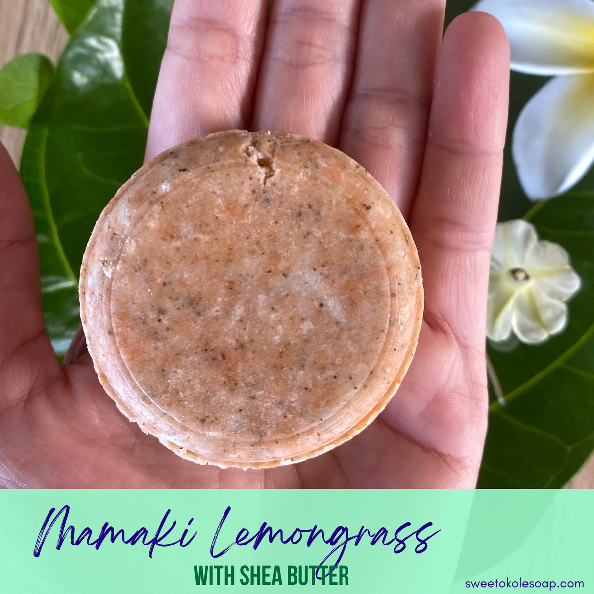 Solid Shampoo Bar - Mamaki Lemongrass - view 4