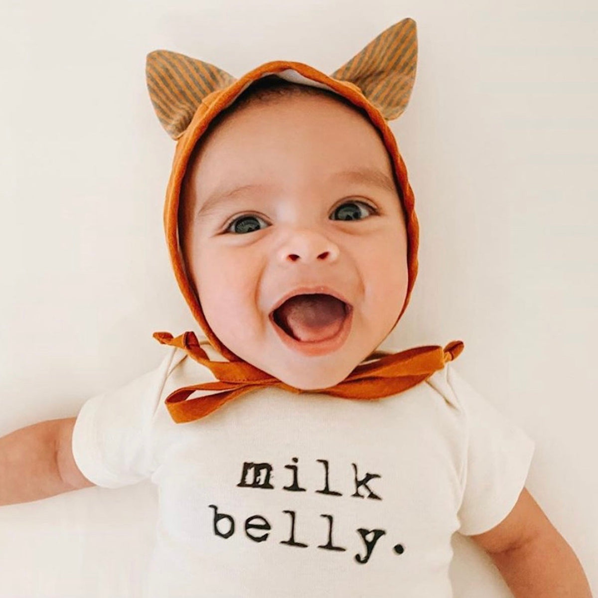 Milk Belly Organic Baby Bodysuit - view 2