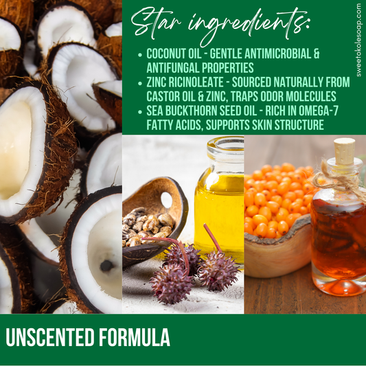 Natural Deodorant for Sensitive Skin, Unscented Ultra-Gentle - view 2