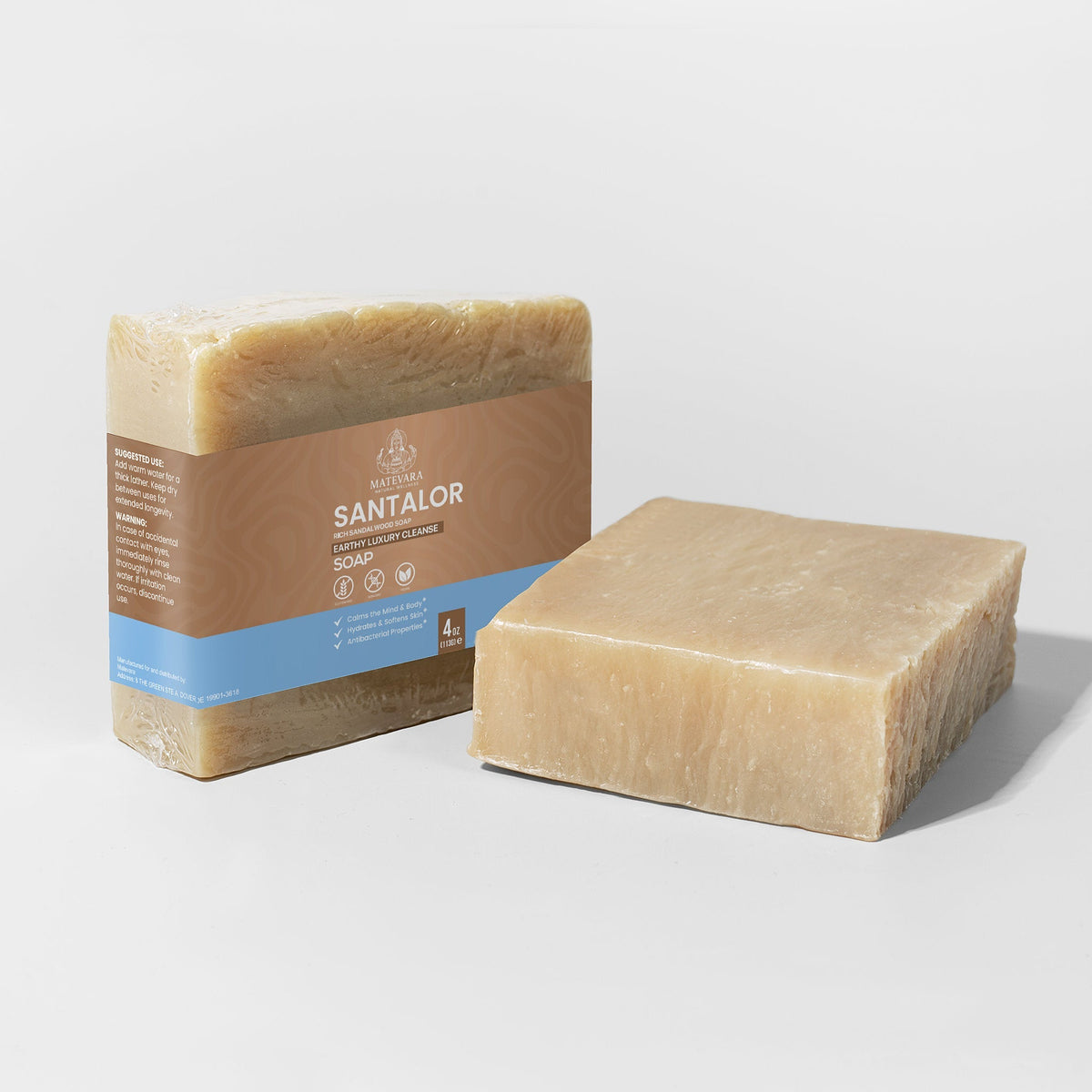 Santalor Rich Sandalwood Soap |Gentle Cleansing Bar for Sensitive Skin - view 4