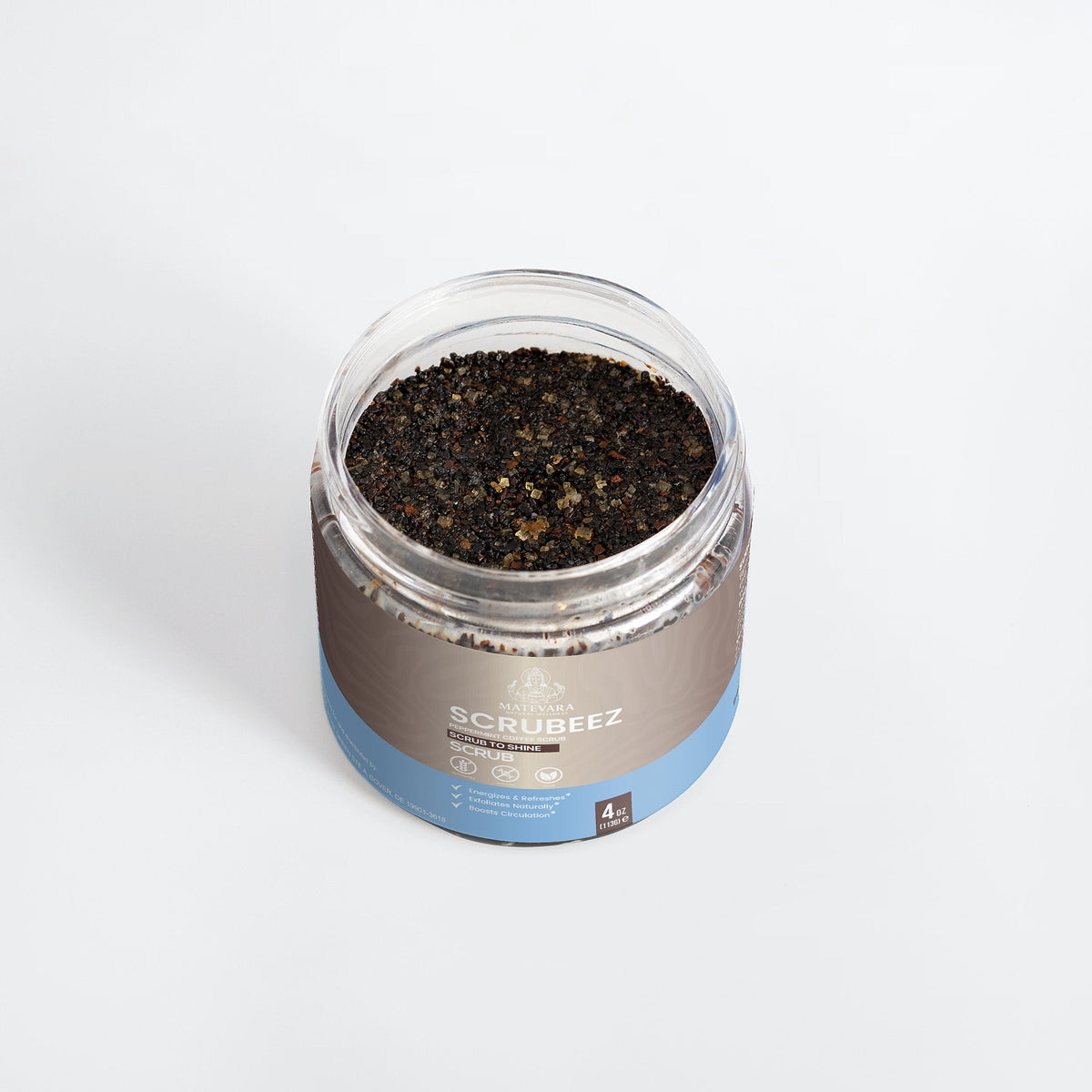 Scrubeez Peppermint Coffee Scrub - 4 oz - view 3