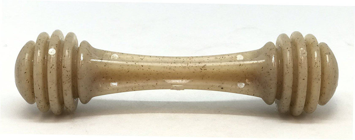 Honey Bone Nylon Dog Toy for Aggressive Chewers - USA Made - SodaPup - Small Honey Bone Nylon Dog Bone, Medium Honey Bone Nyl