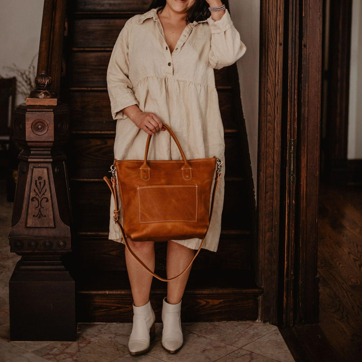 Caravan Bag Daytripper - USA Made - Caramel, Day Tripper - view 2
