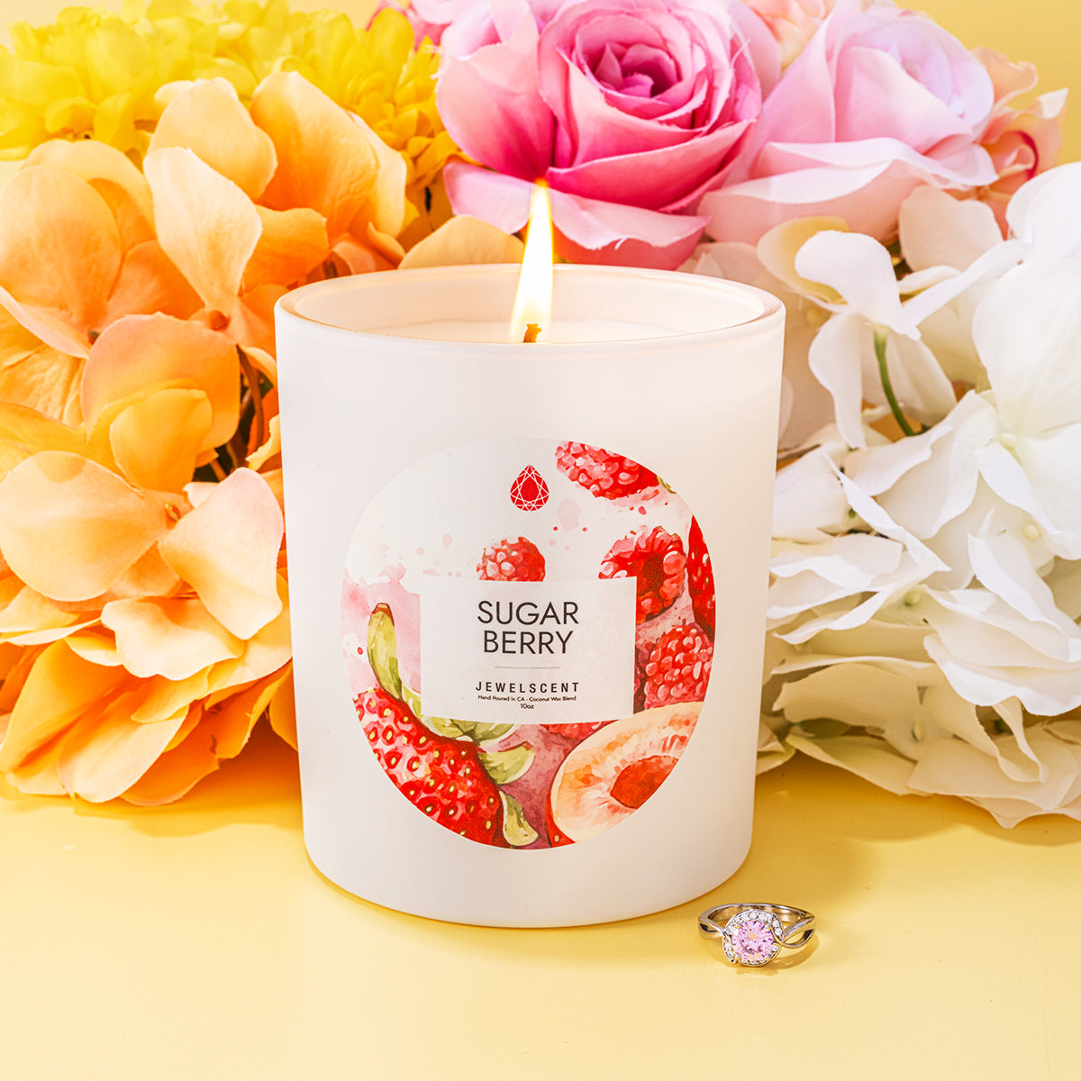 Sugar Berry 10oz Mystery Jewelry Candle - view 2