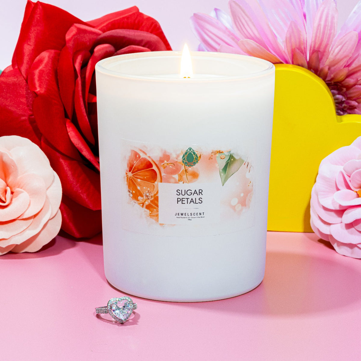 Sugar Petals 18oz Mystery Jewelry Candle - view 2