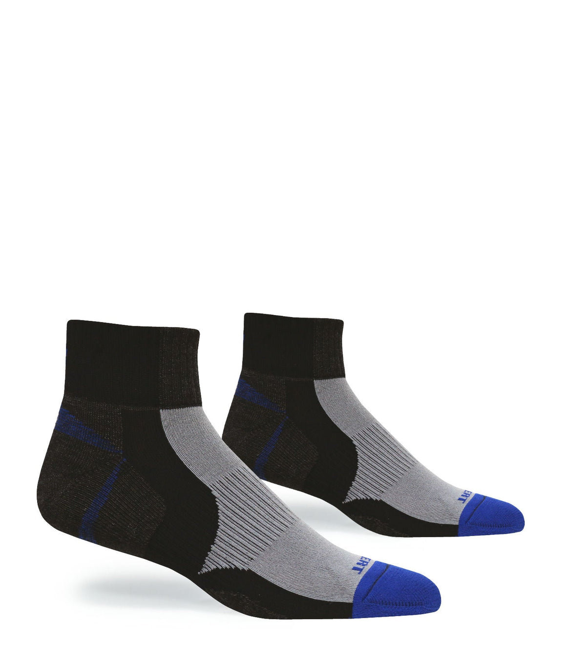 Tri-Athlete Merino Wool Athletic Socks - Medium (Men's 4-8, Women's 5-10), Royal, Large (Men’s 9-12, Women’s 11+), X-Large (M