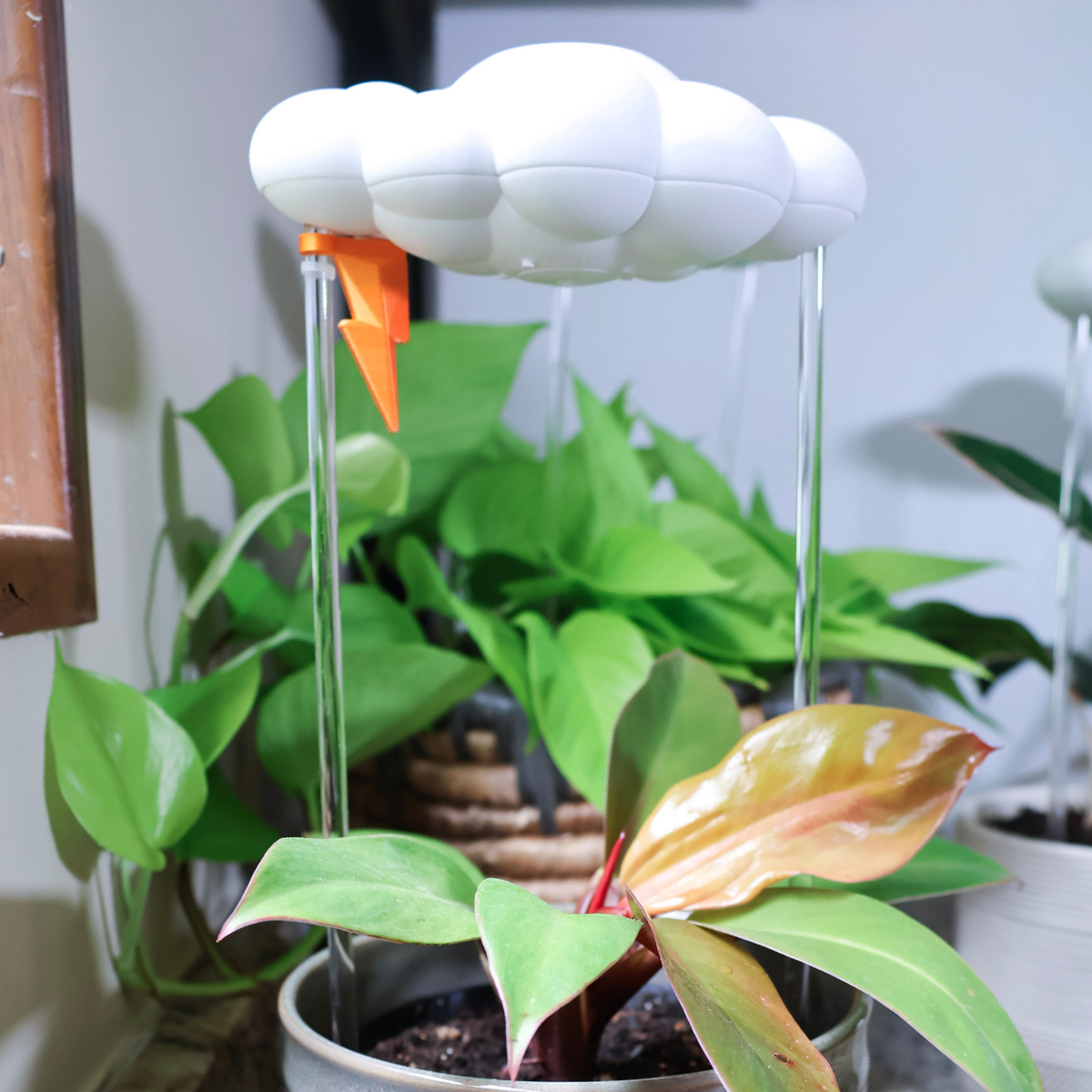 Original Dripping Rain Cloud with Lightning Bolt Charm - view 2