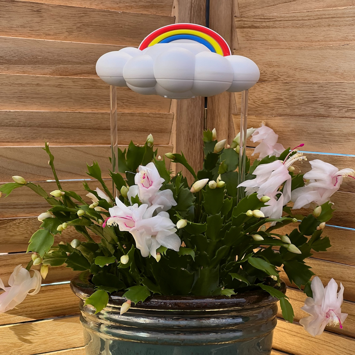 Original Dripping Rain Cloud with Rainbow Charm - view 3