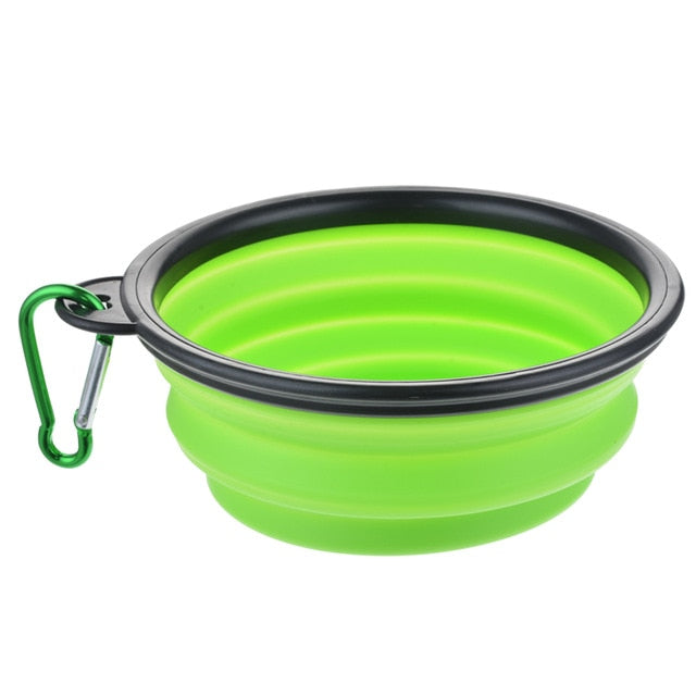 Portable Folding Silicone Dog Travel Bowl – Water & Food - image 21