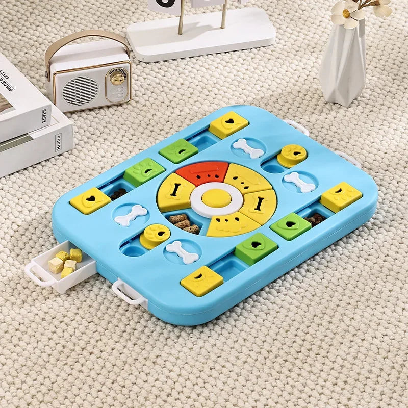 Dog Puzzle Toys Slow Feeder Interactive Increase Puppy IQ Food Dispenser Slowly Eating NonSlip Bowl Pet Cat Dogs Training Gam