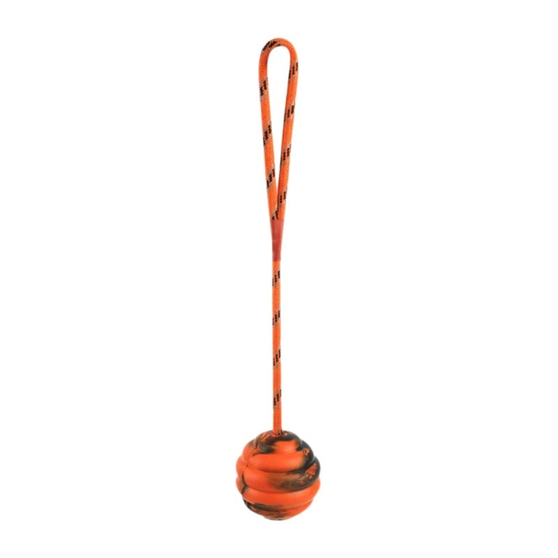Pet Dogs Training Toy Natural Rubber Ball On Rope For Reward Fetch Play Interactive Funny Dog Toy Dog Training Supplies - ima