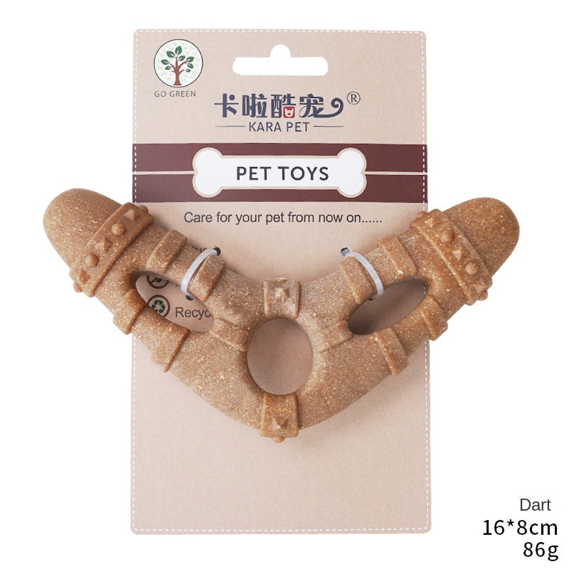 Dog Toy Bone-Shaped Chew Stick Durable Teeth Cleaning Self-Entertainment Toy for Small and Medium Dogs - image 6