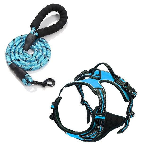 Pet Dog Chest Strap Vest Type Dog Explosion-Proof Buckle Traction Rope Dog Supplies Chest Strap - image 6