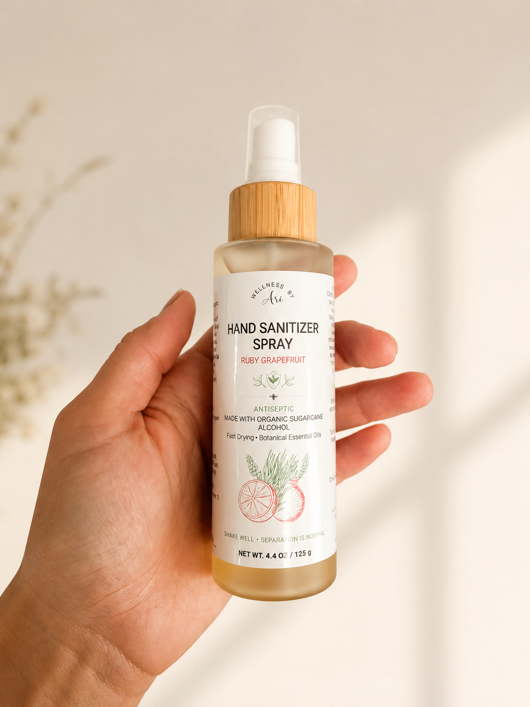 Ruby Grapefruit Natural Hand Sanitizer Spray - 70% Ethyl Alcohol - view 4