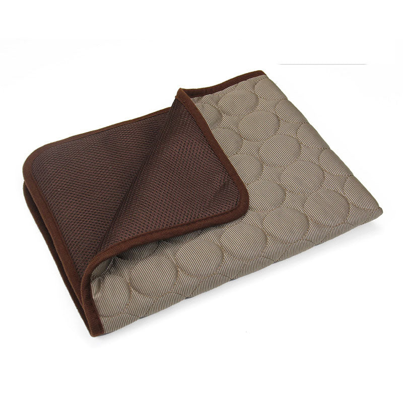 Pet Ice Cushion Summer Cool Dog Cushion Pet Cushion Breathable Ice Silk Cat Nest Pet Supplies - image 5