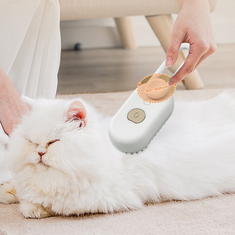 Electric Spray Pet Comb for Cats & Dogs - Massage, Float Hair Cleaning - image 4