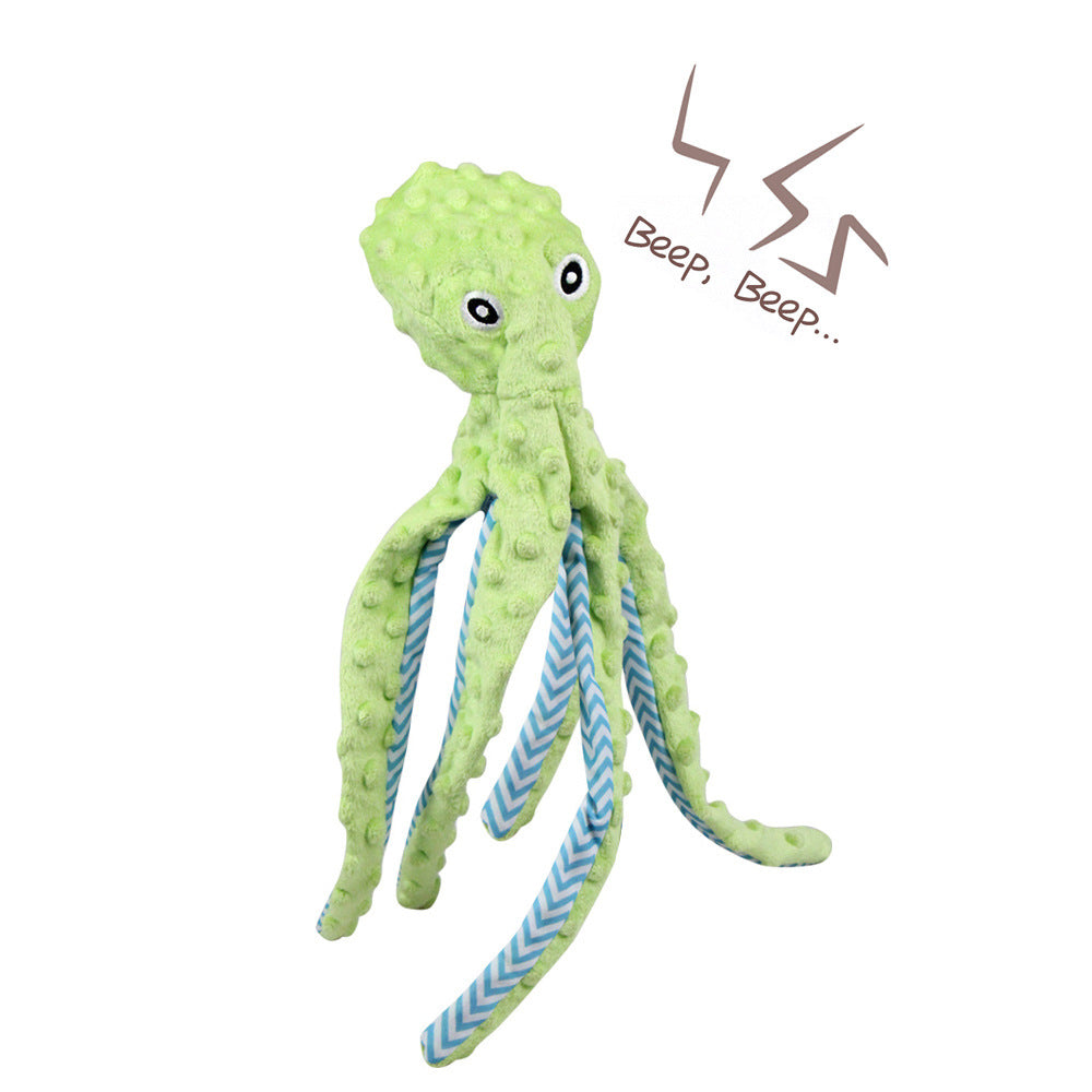 New Cute Cartoon Beep Sound Octopus Toys Dog - image 2