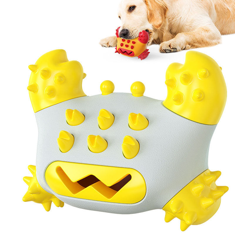 Pet Supplies Dog Toothbrush Crab Molar Stick Bite Resistant Cleaning Dog Toy - image 2