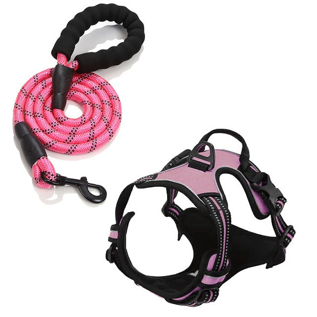 Pet Dog Chest Strap Vest Type Dog Explosion-Proof Buckle Traction Rope Dog Supplies Chest Strap - image 9
