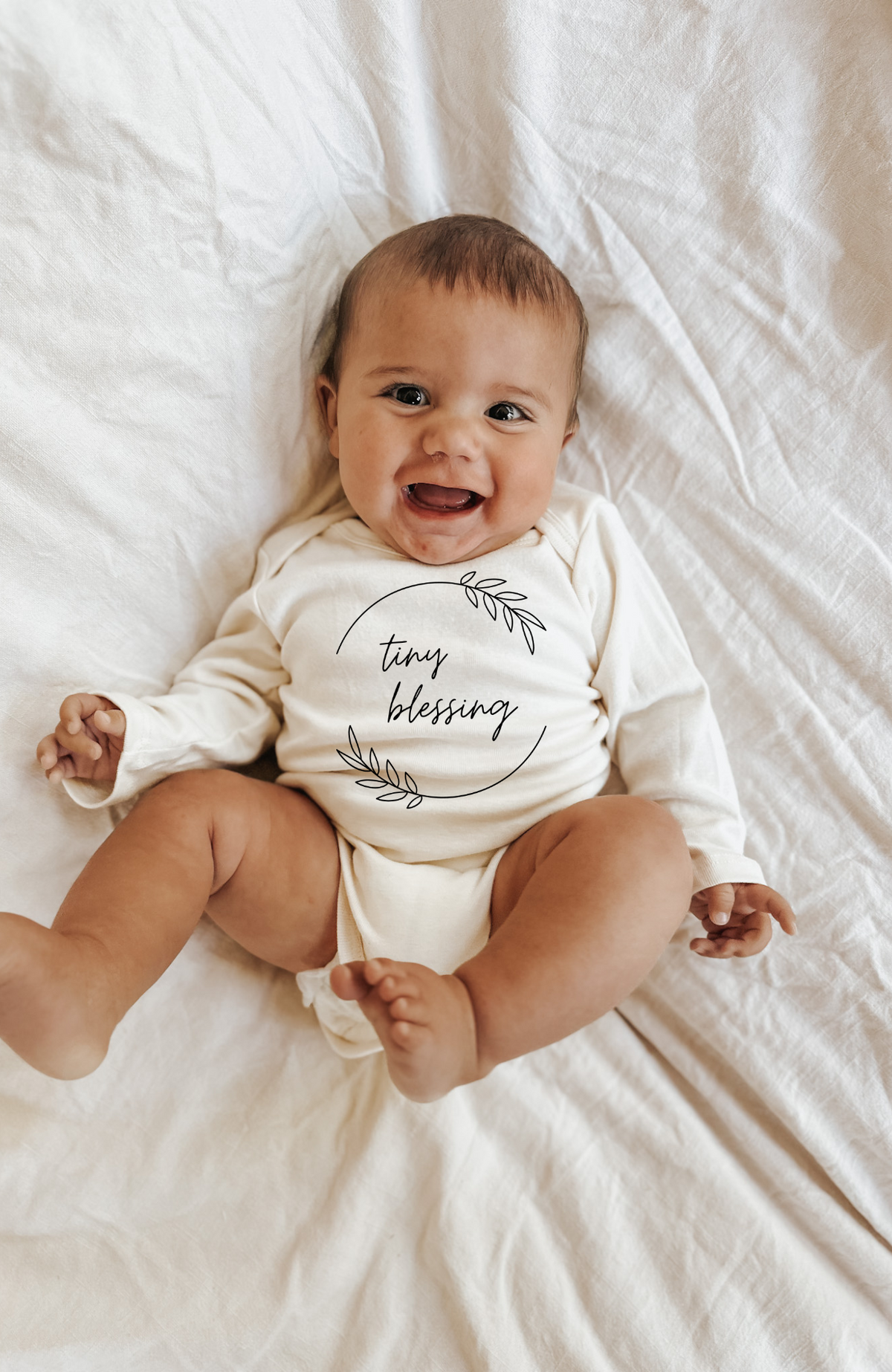 Tiny Blessing Organic Bodysuit Long Sleeve - view 3