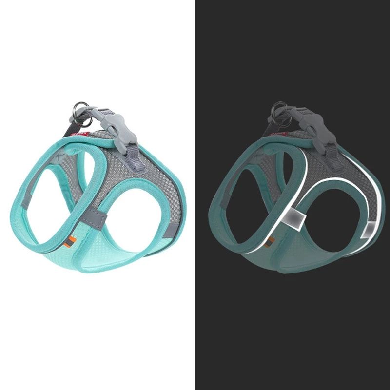 No Pull Pet Reflective Oxford Vest Soft Breathable Mesh Padded No Pull Dog Harness Set for cute puppy dog pet harness for dog