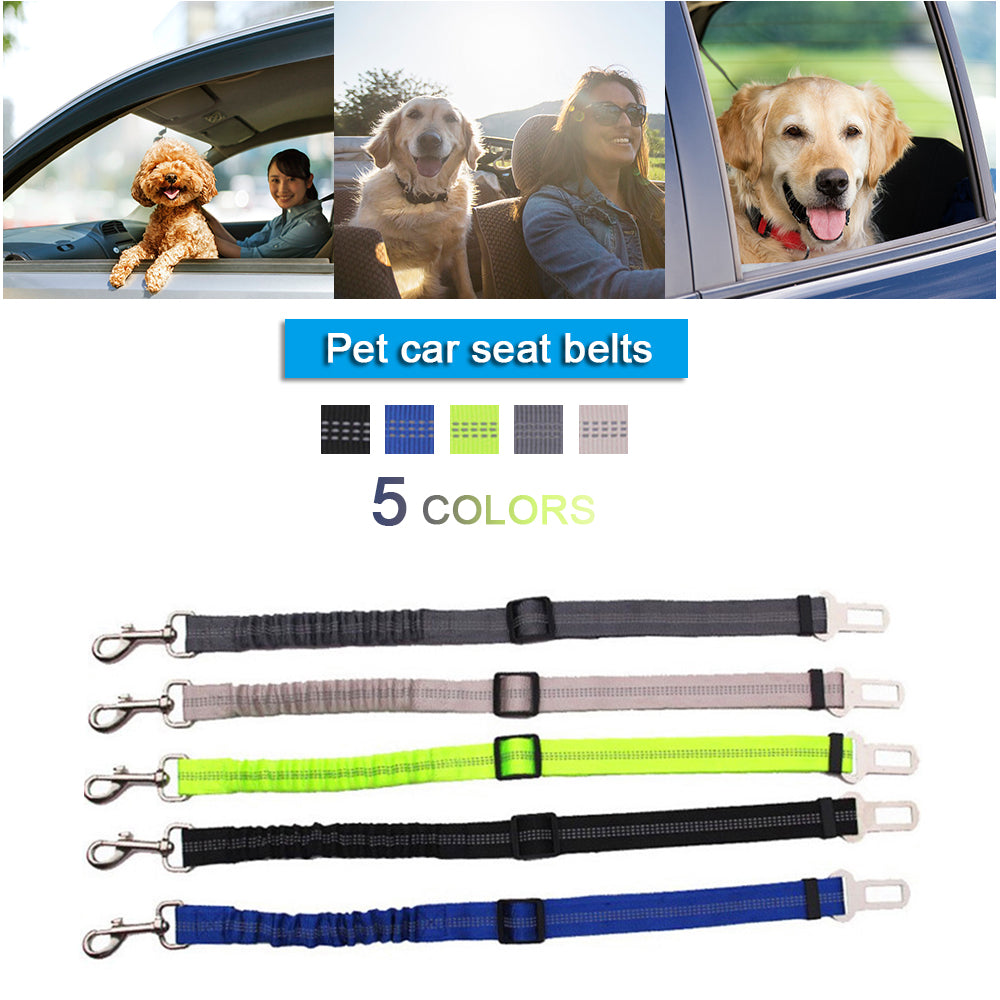 Vehicle Pet Dog Safety Belt Harness Lead Clip - image 2